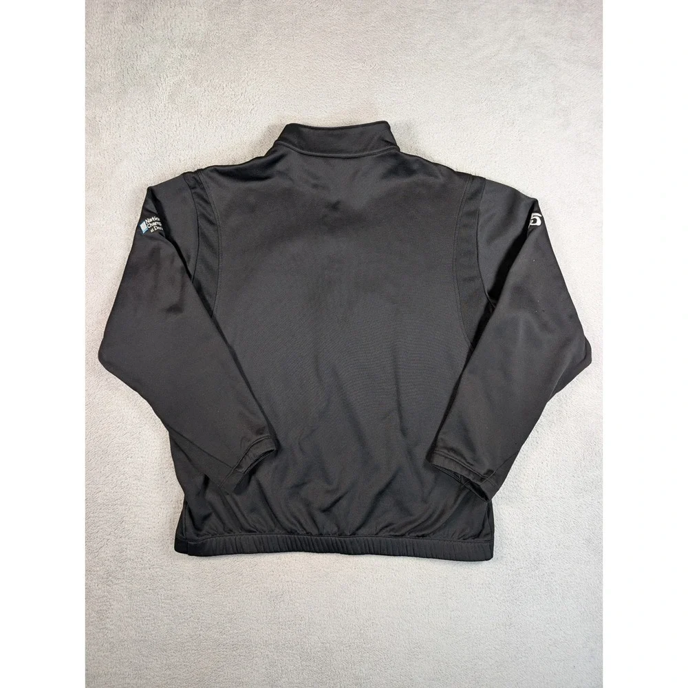 Nike Golf Therma-FIT 1/4 Zip Pullover Black Mens Medium Daniel Island